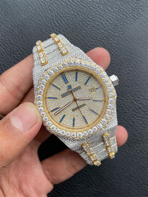 fake diamond watches buy|fully iced out watches.